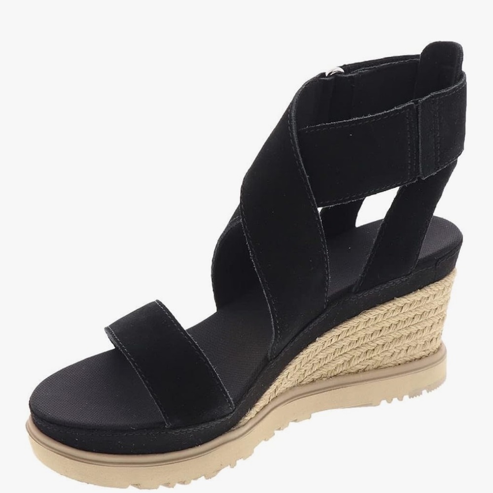 New UGG  Ileana Strap wedge sandals 7.5 New Wedge Sandals